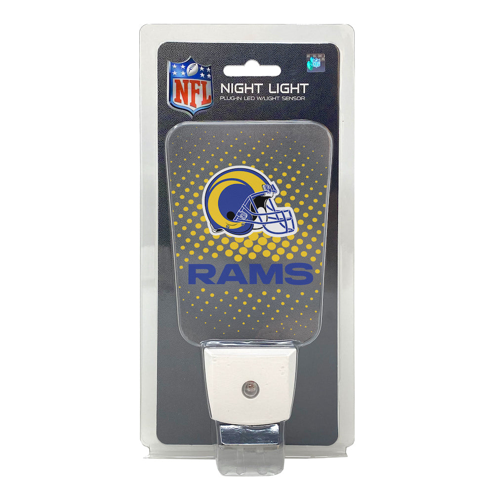 Los Angeles Rams Team Frosted Night Light