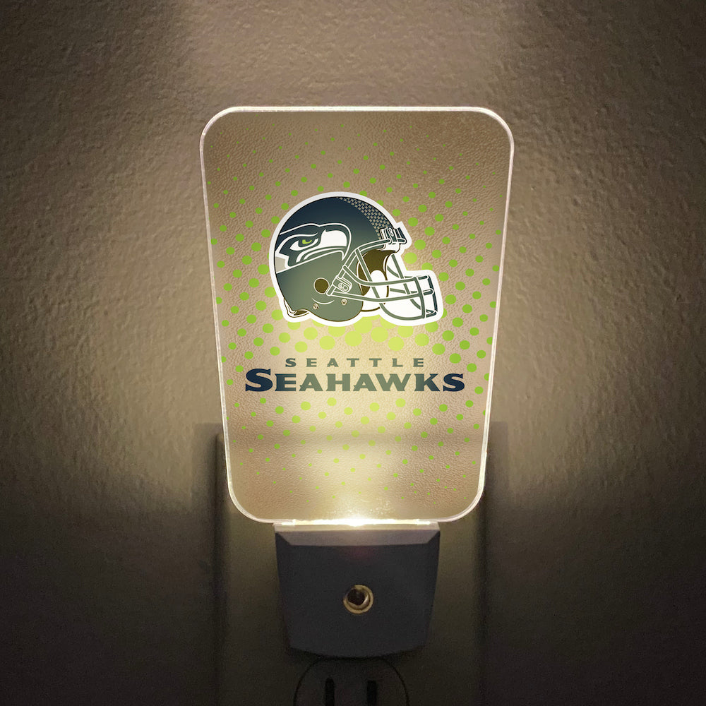 Seattle Seahawks Team Frosted Night Light