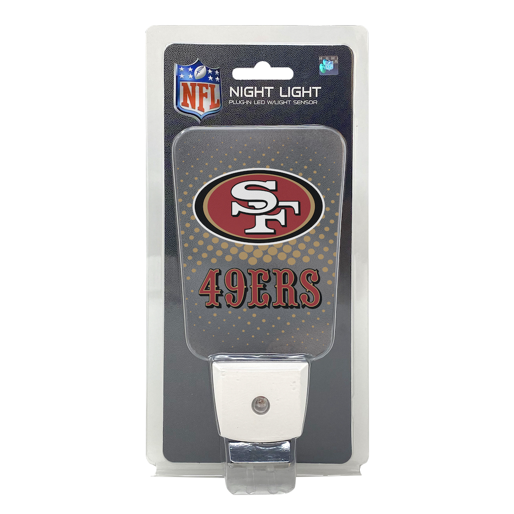 San Francisco 49ers Team Frosted Night Light