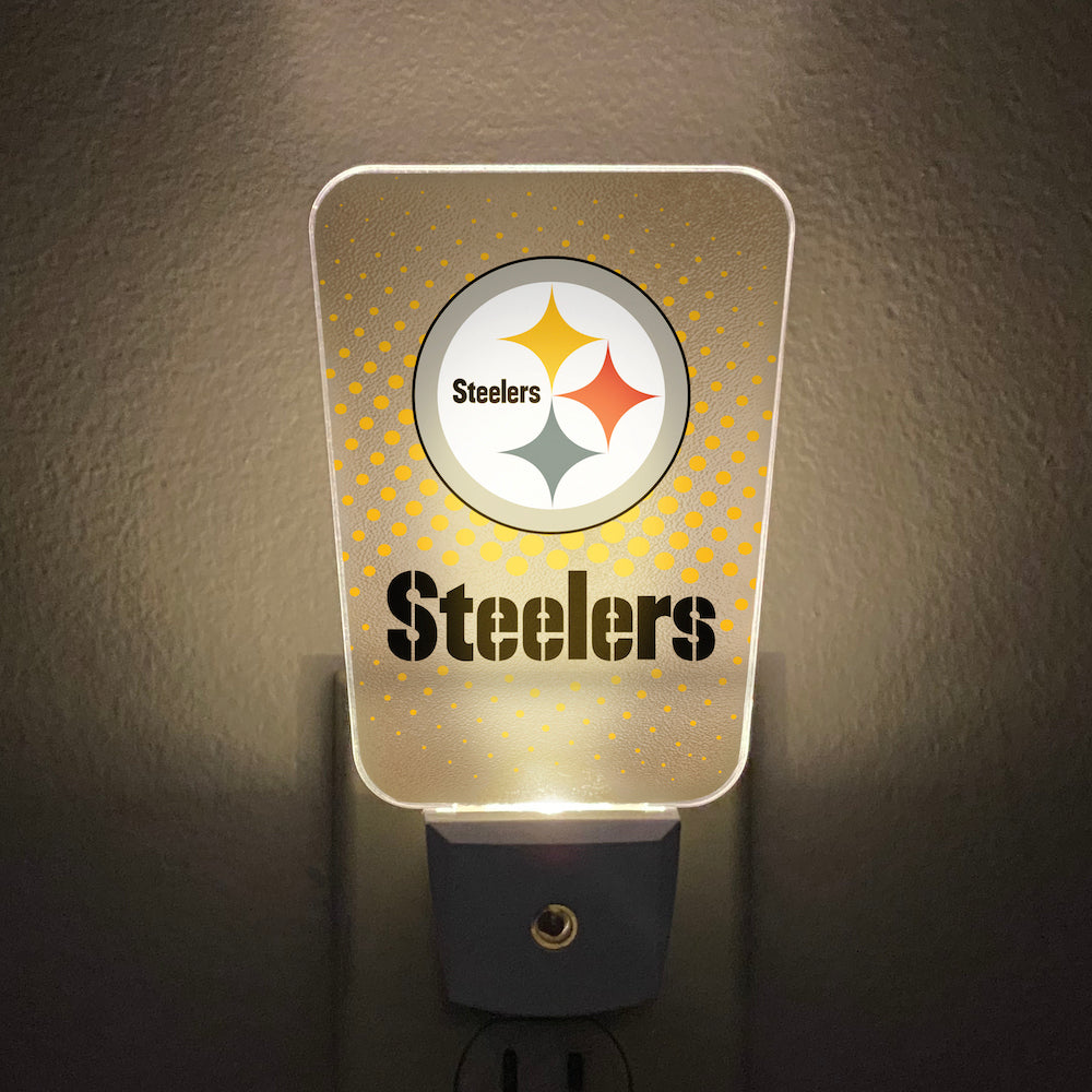 Pittsburgh Steelers Team Frosted Night Light