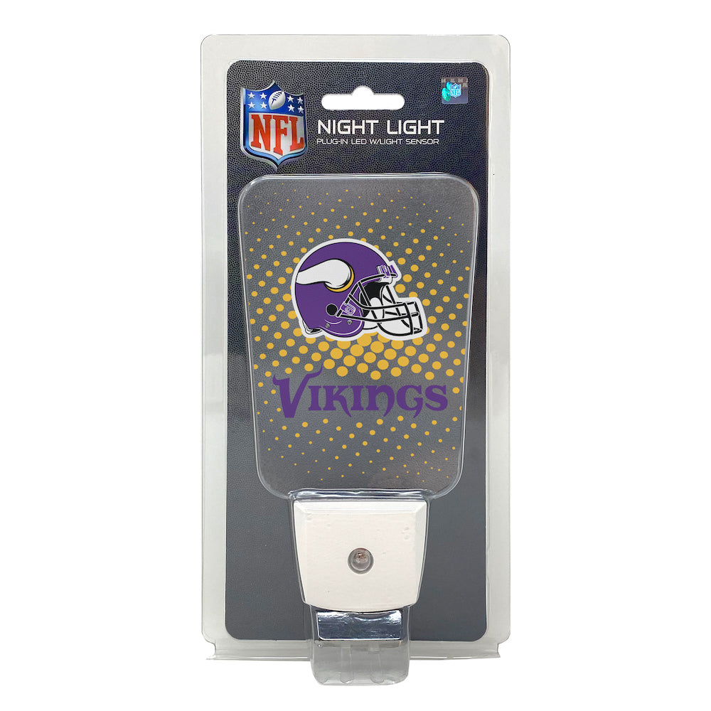 Minnesota Vikings Team Frosted Night Light