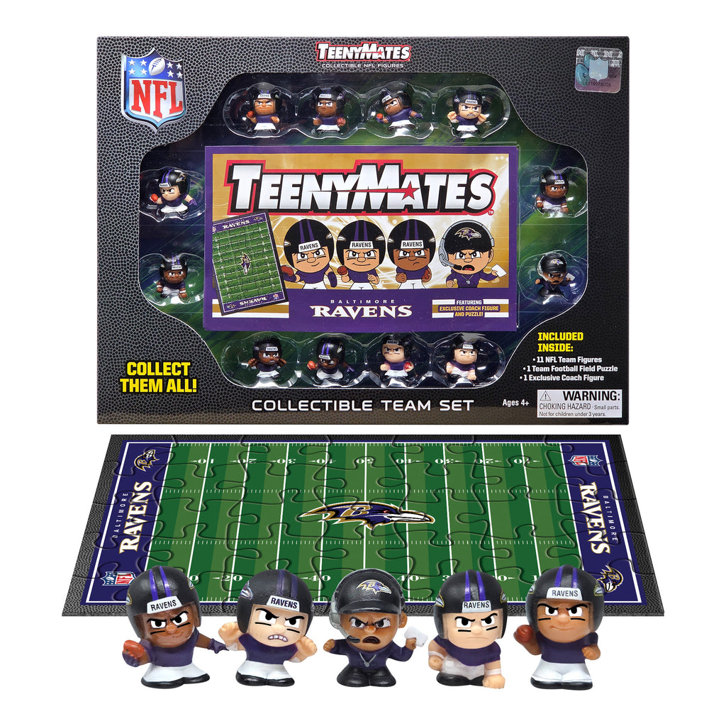 Baltimore Ravens TeenyMates Team Set