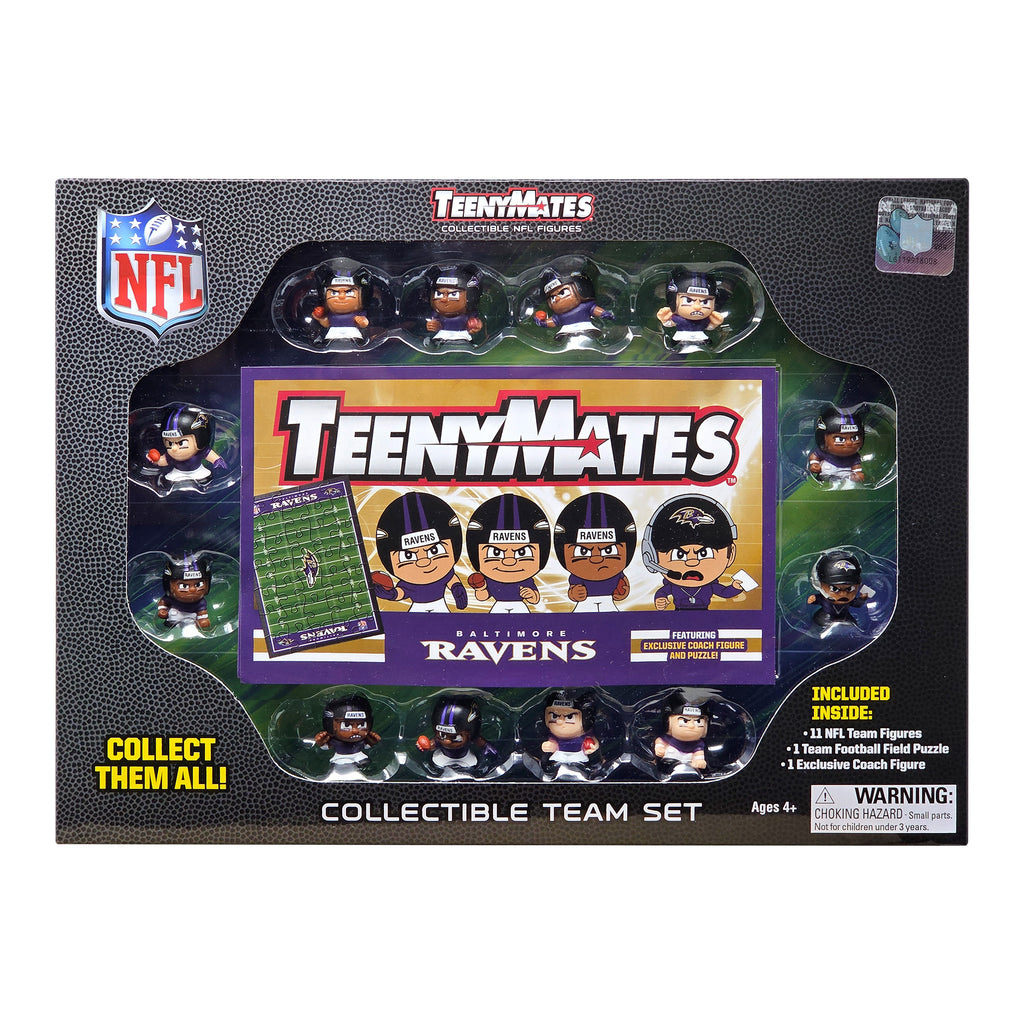 Baltimore Ravens TeenyMates Team Set