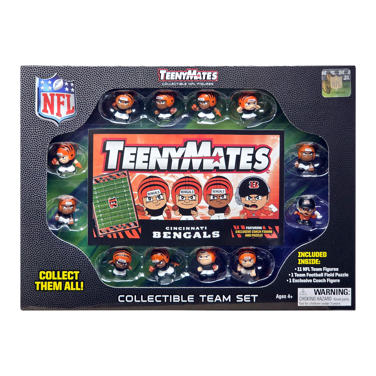 Cincinnati Bengals TeenyMates Team Set