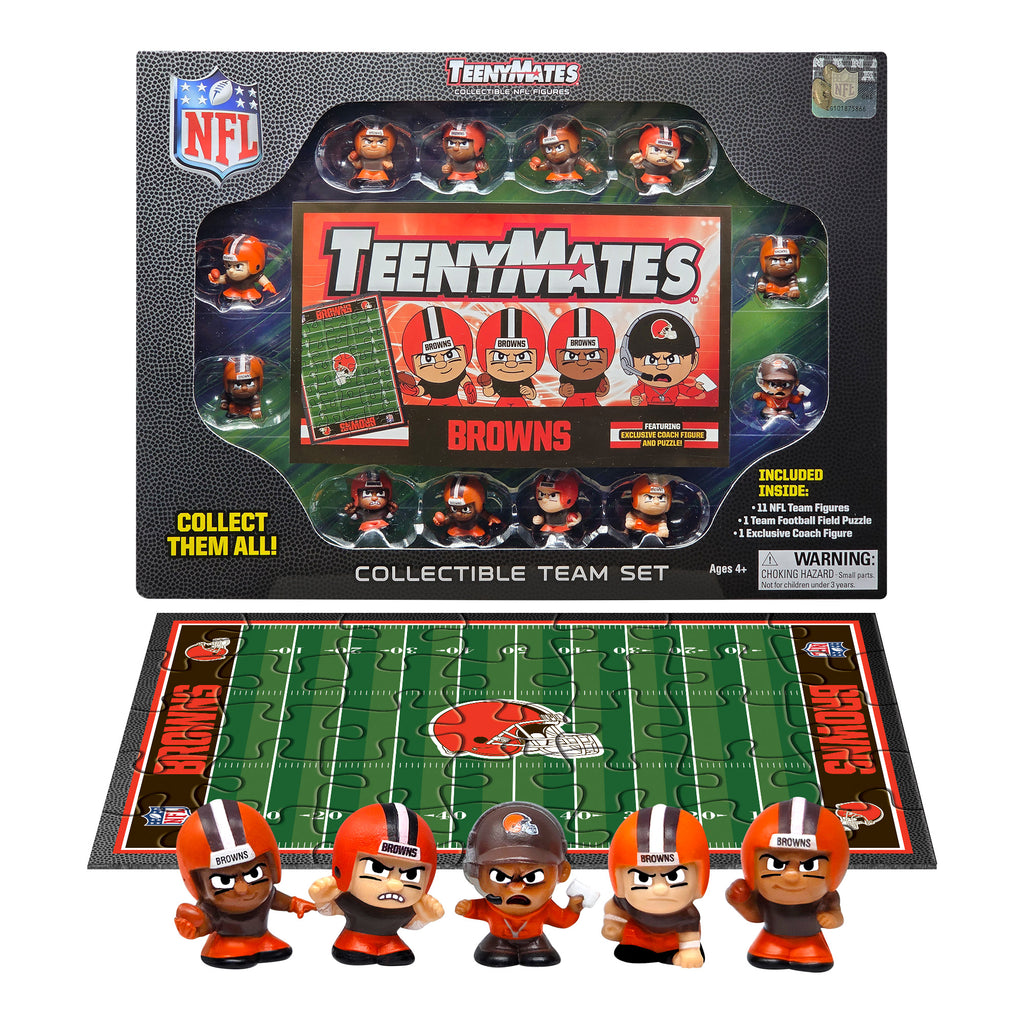Cleveland Browns TeenyMates Team Set