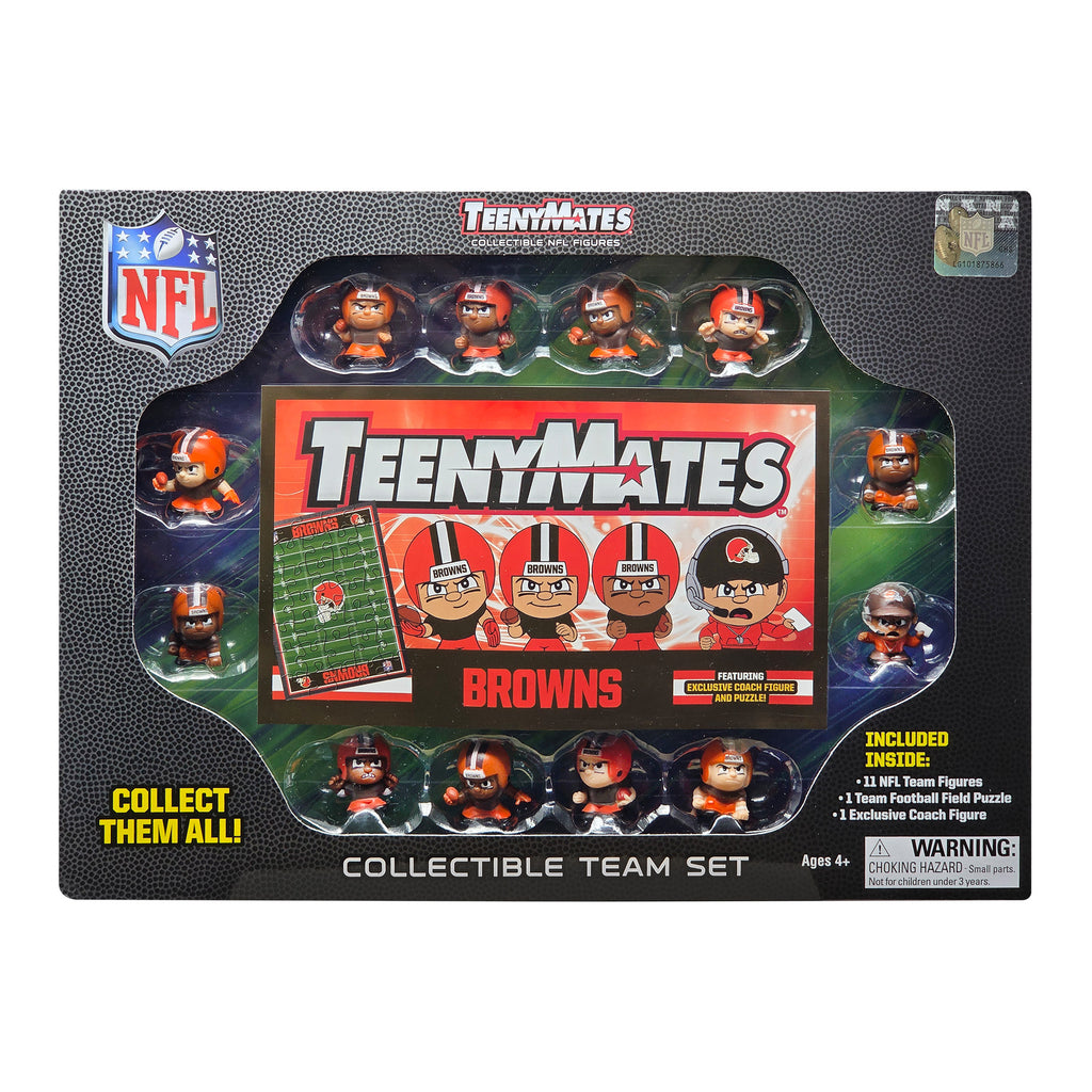 Cleveland Browns TeenyMates Team Set