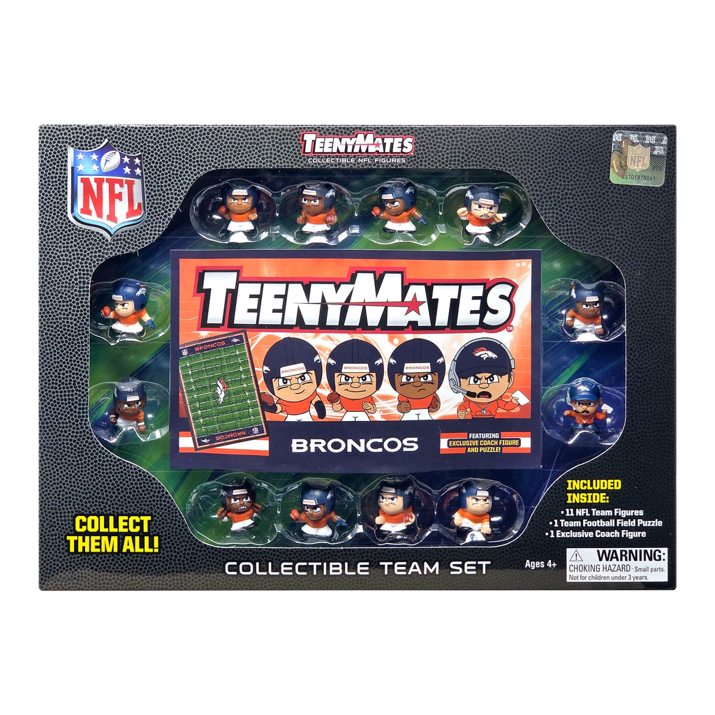 Denver Broncos TeenyMates Team Set