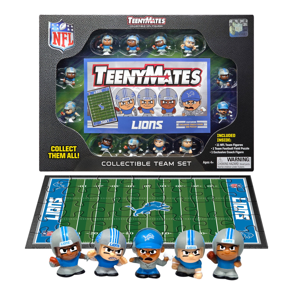 Detroit Lions TeenyMates Team Set