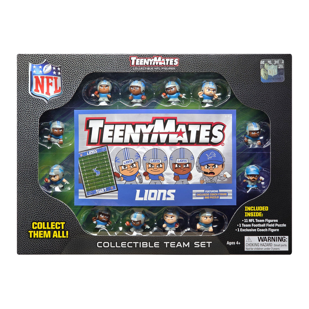 Detroit Lions TeenyMates Team Set