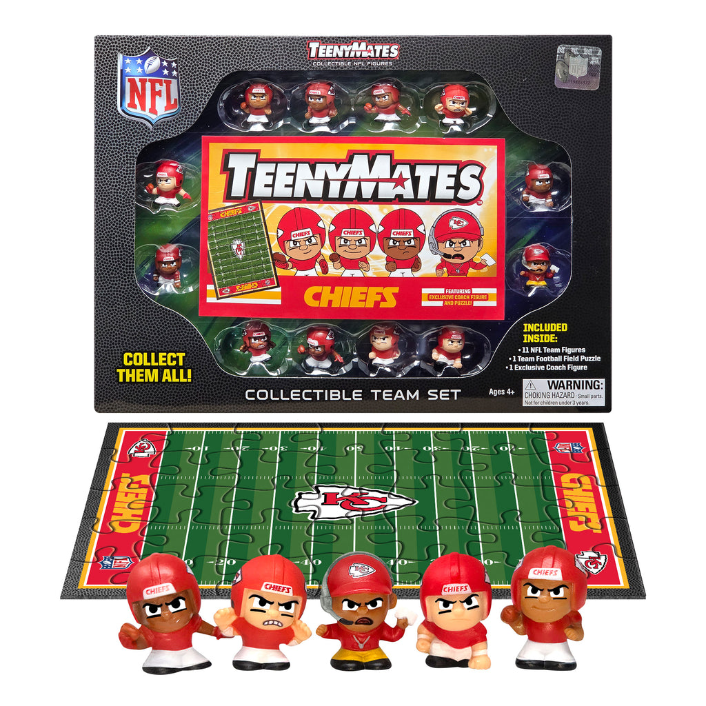 Kansas City Chiefs TeenyMates Team Set