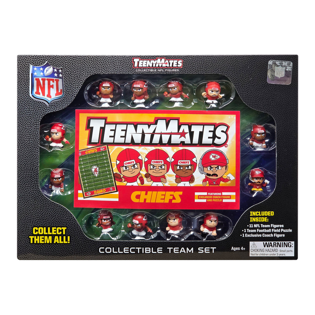 Kansas City Chiefs TeenyMates Team Set