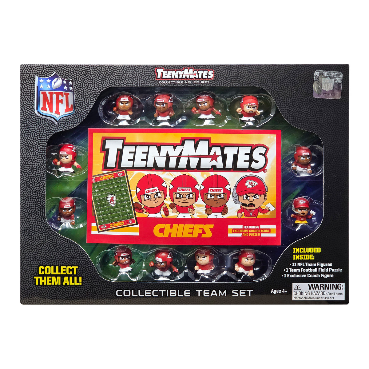 Kansas City Chiefs TeenyMates Team Set