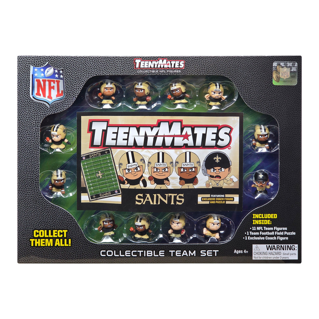 New Orleans Saints TeenyMates Team Set