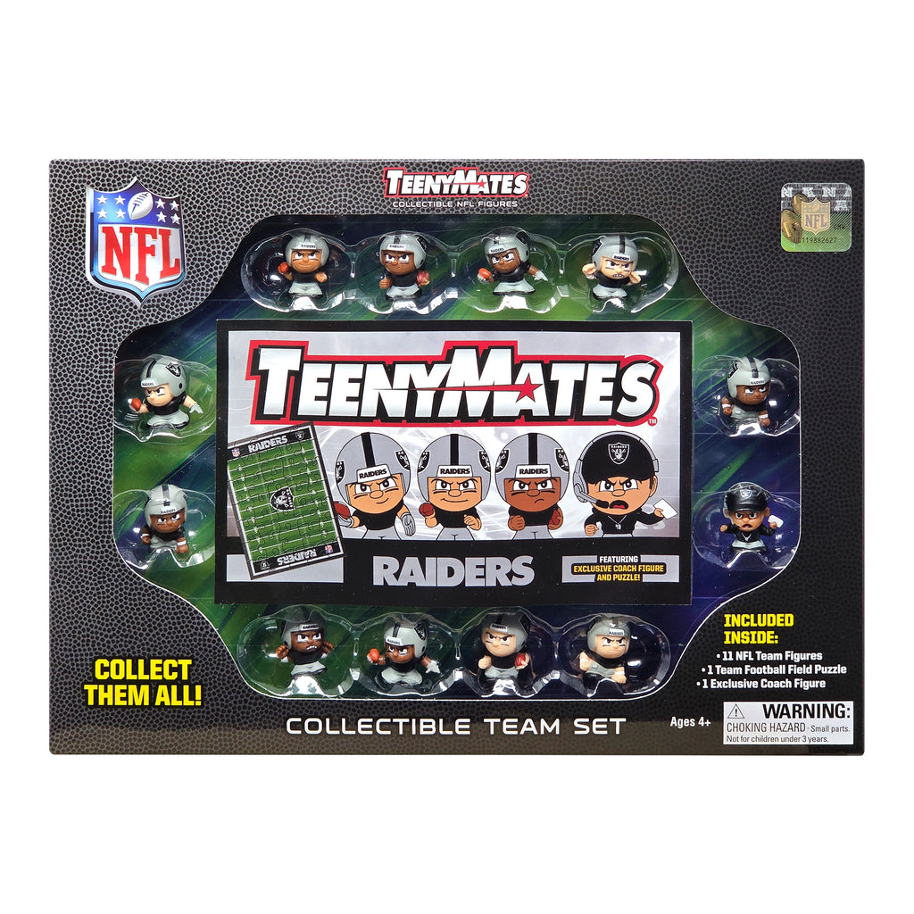 Las Vegas Raiders TeenyMates Team Set