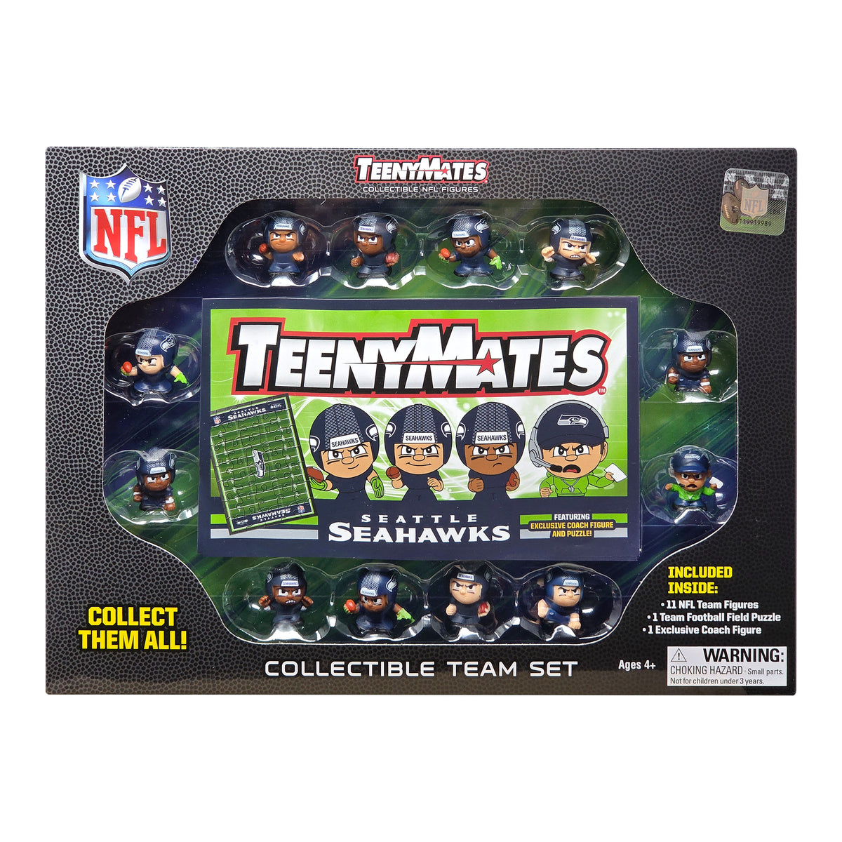 Seattle Seahawks TeenyMates Team Set