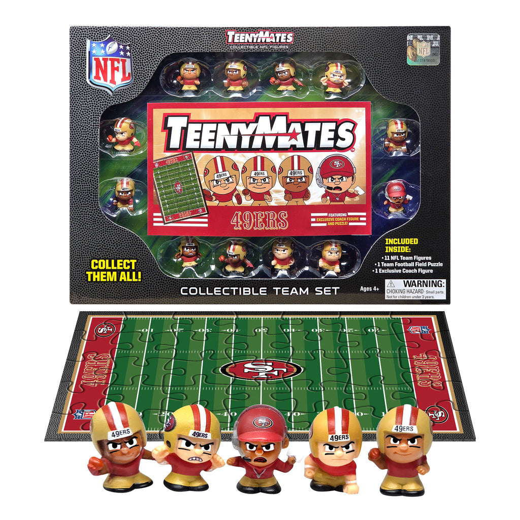 San Francisco 49ers TeenyMates Team Set