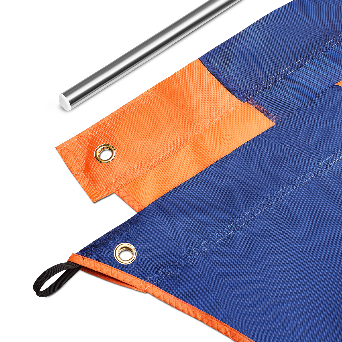 Denver Broncos Tall Team Flag Kit