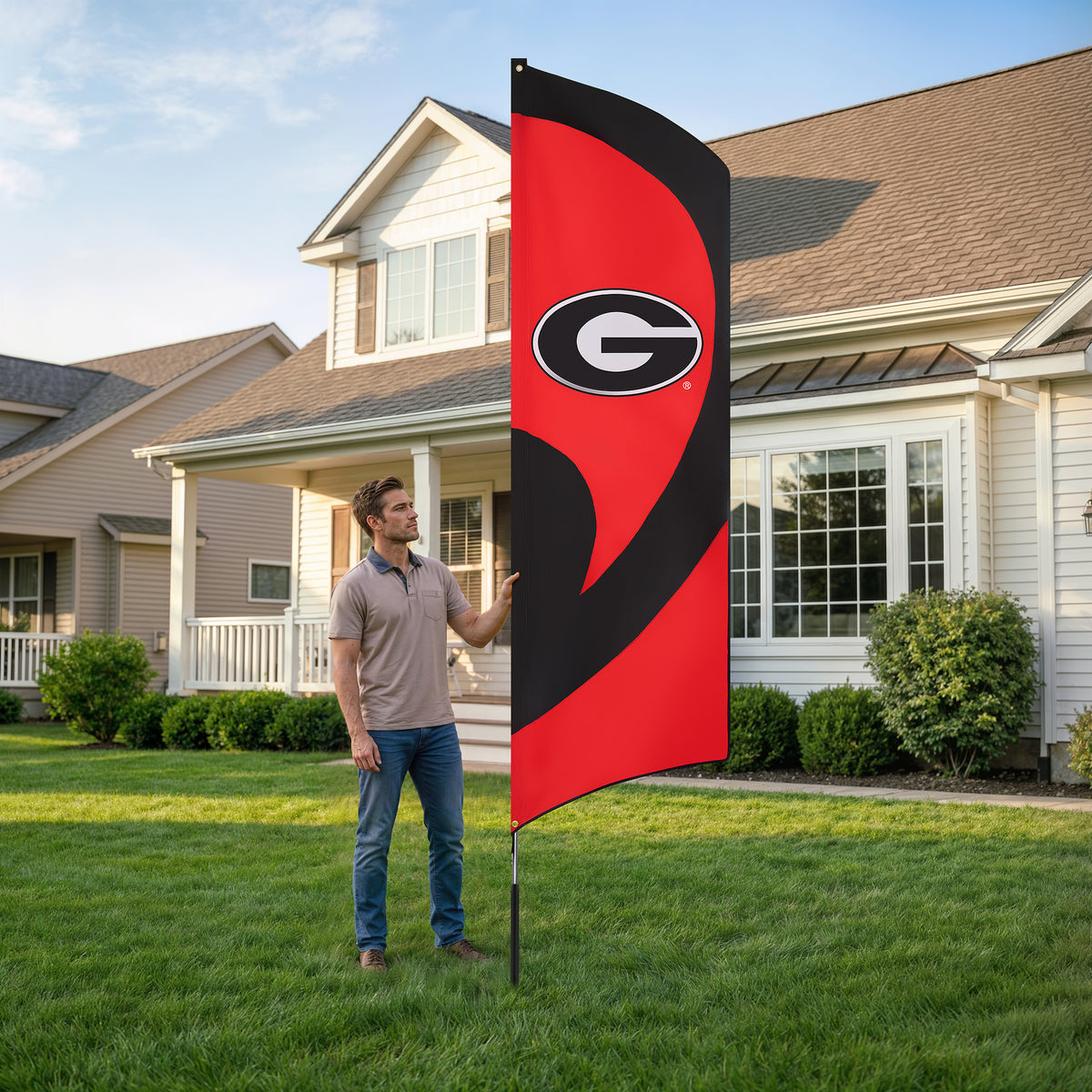 Georgia Tall Team Flag Kit