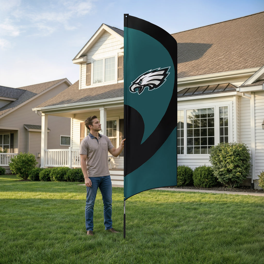 Philadelphia Eagles Tall Team Flag Kit