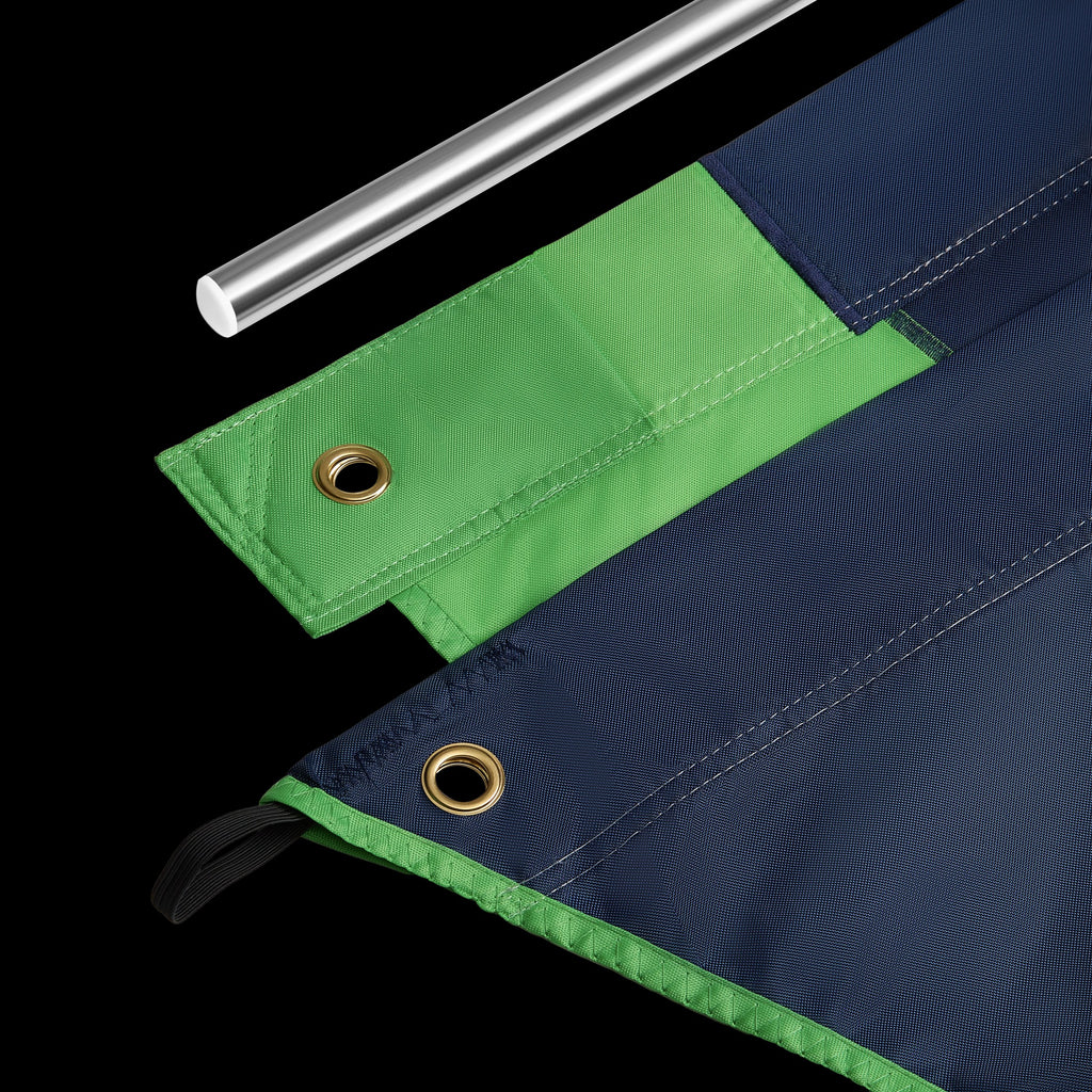 Seattle Seahawks Tall Team Flag Kit
