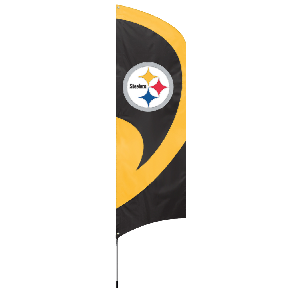 Pittsburgh Steelers Tall Team Flag Kit