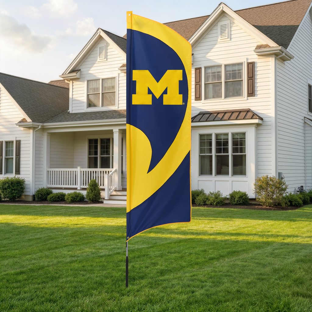 Michigan Tall Team Flag Kit