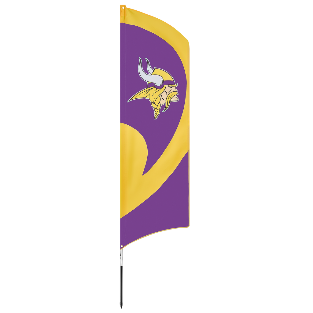 Minnesota Vikings Tall Team Flag Kit
