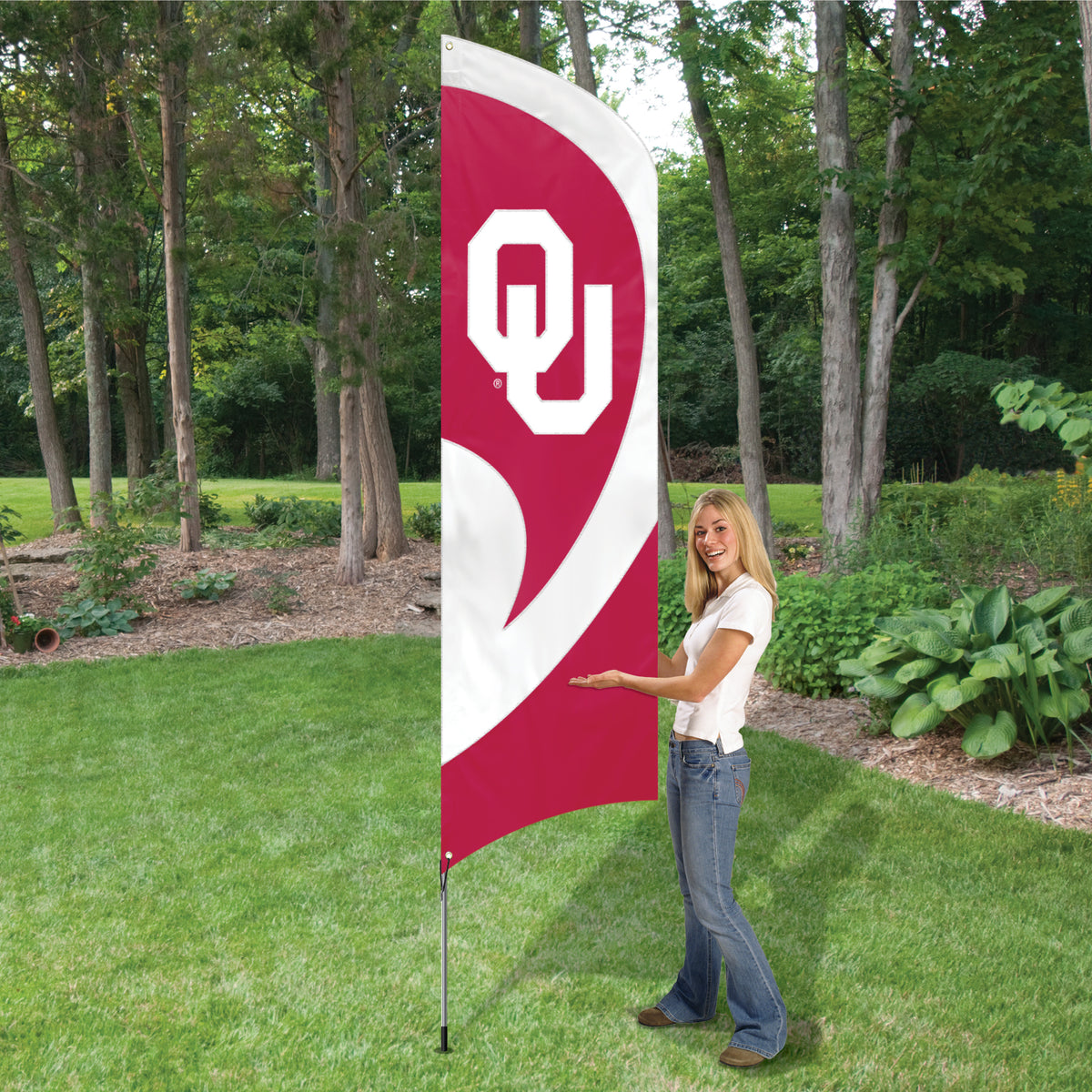 Oklahoma Tall Team Flag Kit