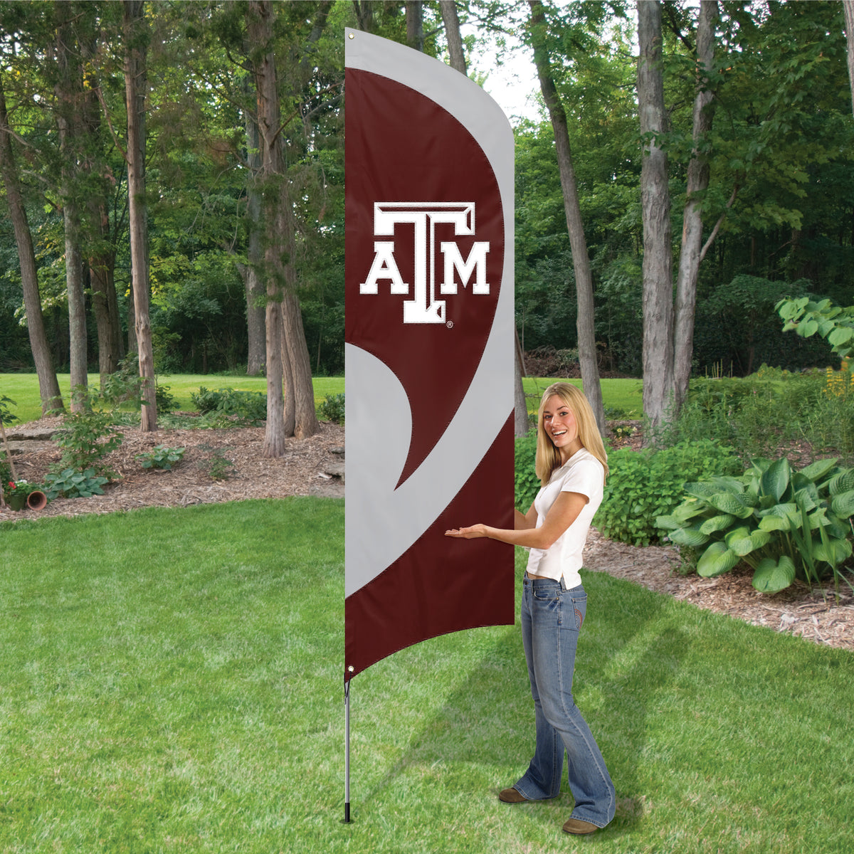 Texas A&M Tall Team Flag Kit