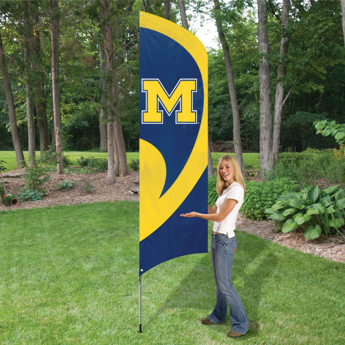 Michigan Tall Team Flag Kit