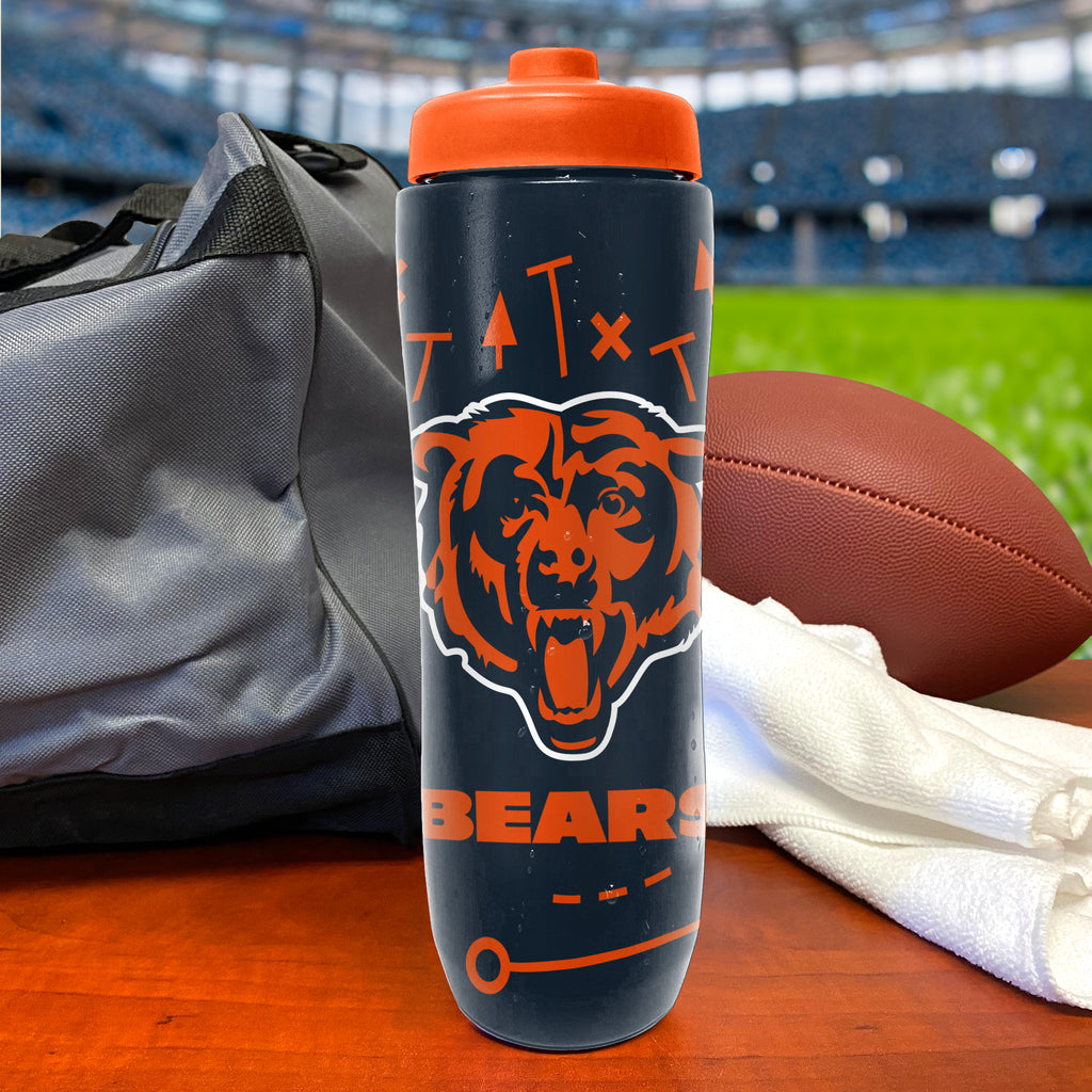 Chicago Bears Squeezy Water Bottle