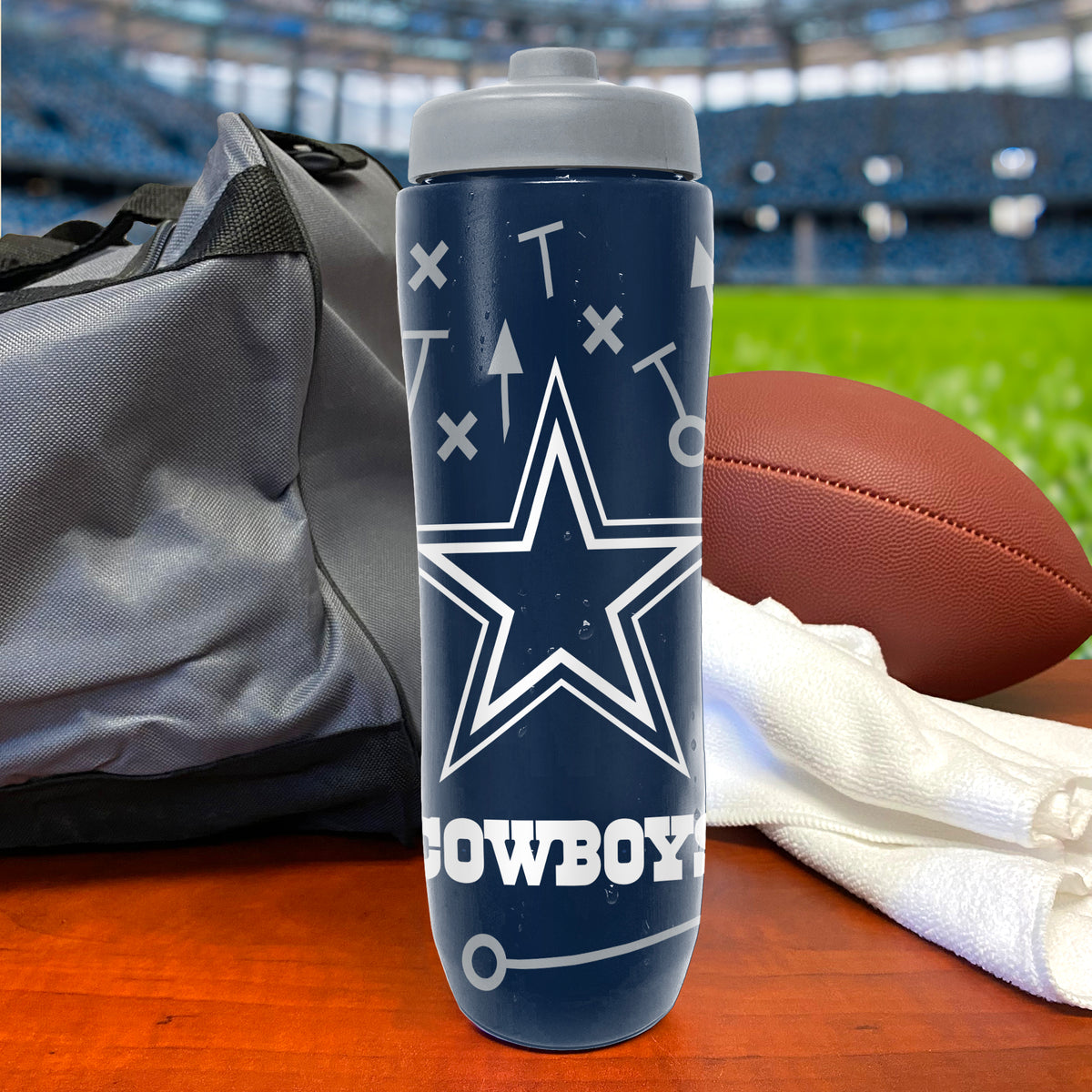Dallas Cowboys Squeezy Water Bottle