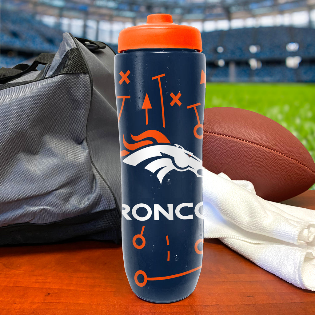 Denver Broncos Squeezy Water Bottle