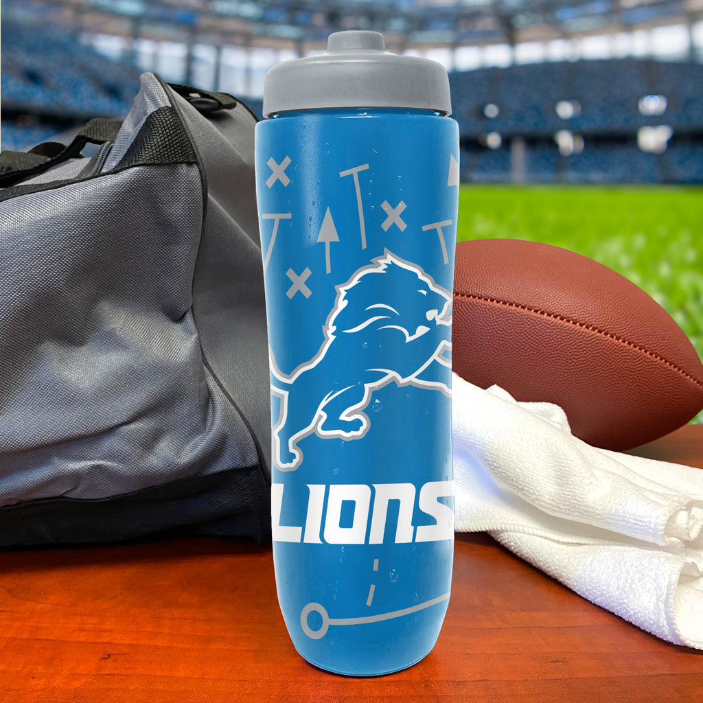 Detroit Lions Squeezy Water Bottle