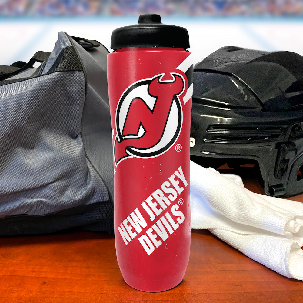 New Jersey Devils Squeezy Water Bottle