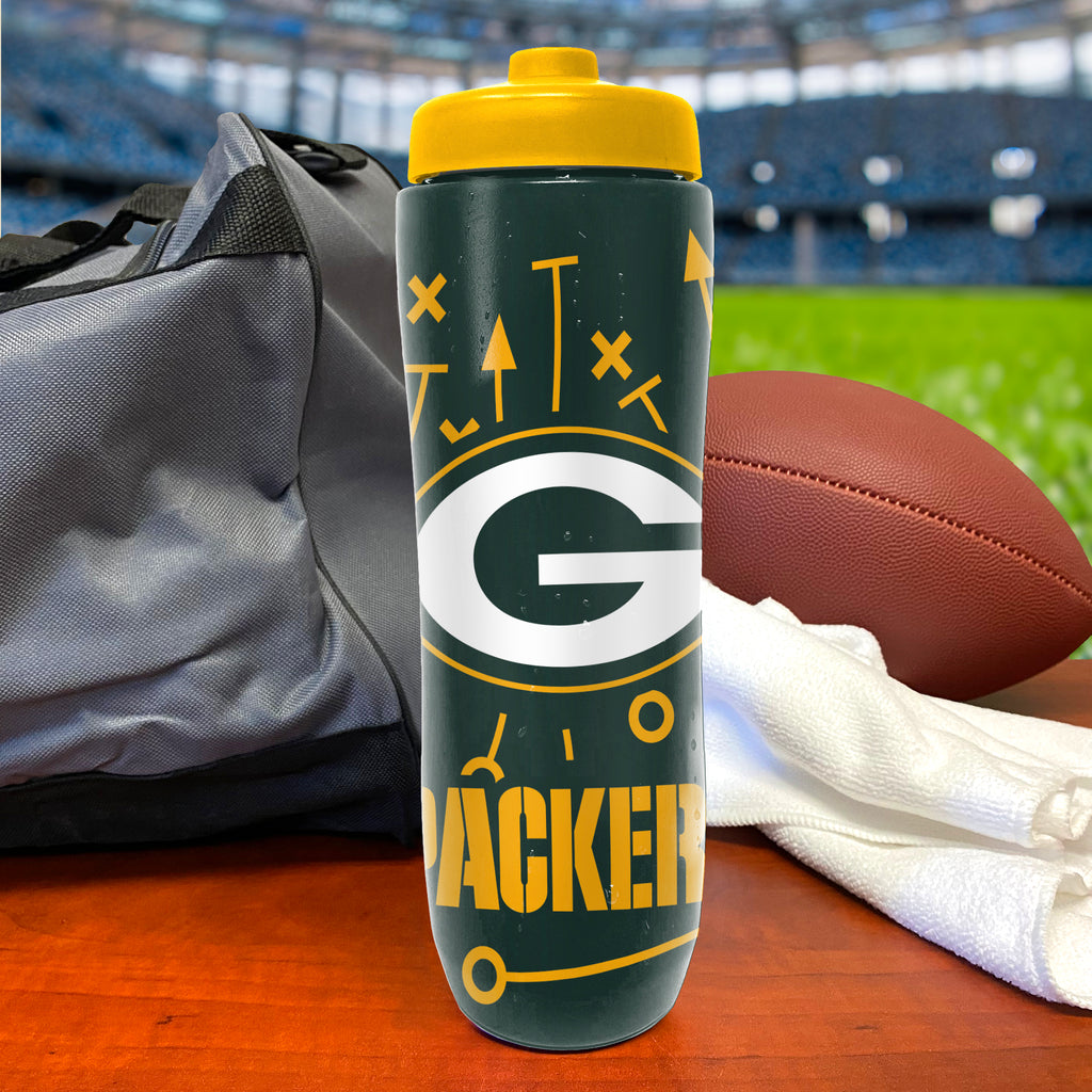 Green Bay Packers Squeezy Water Bottle