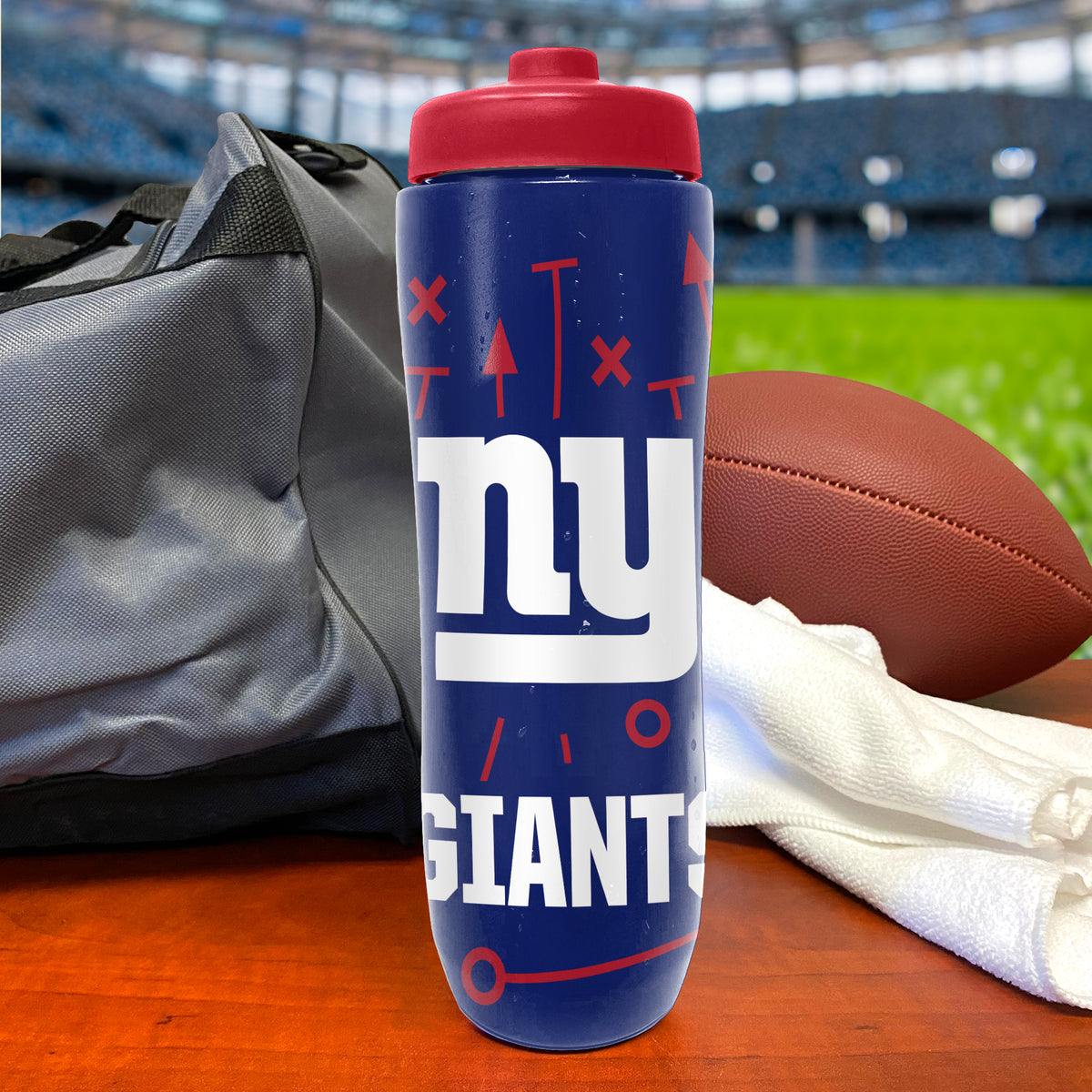 New York Giants Squeezy Water Bottle
