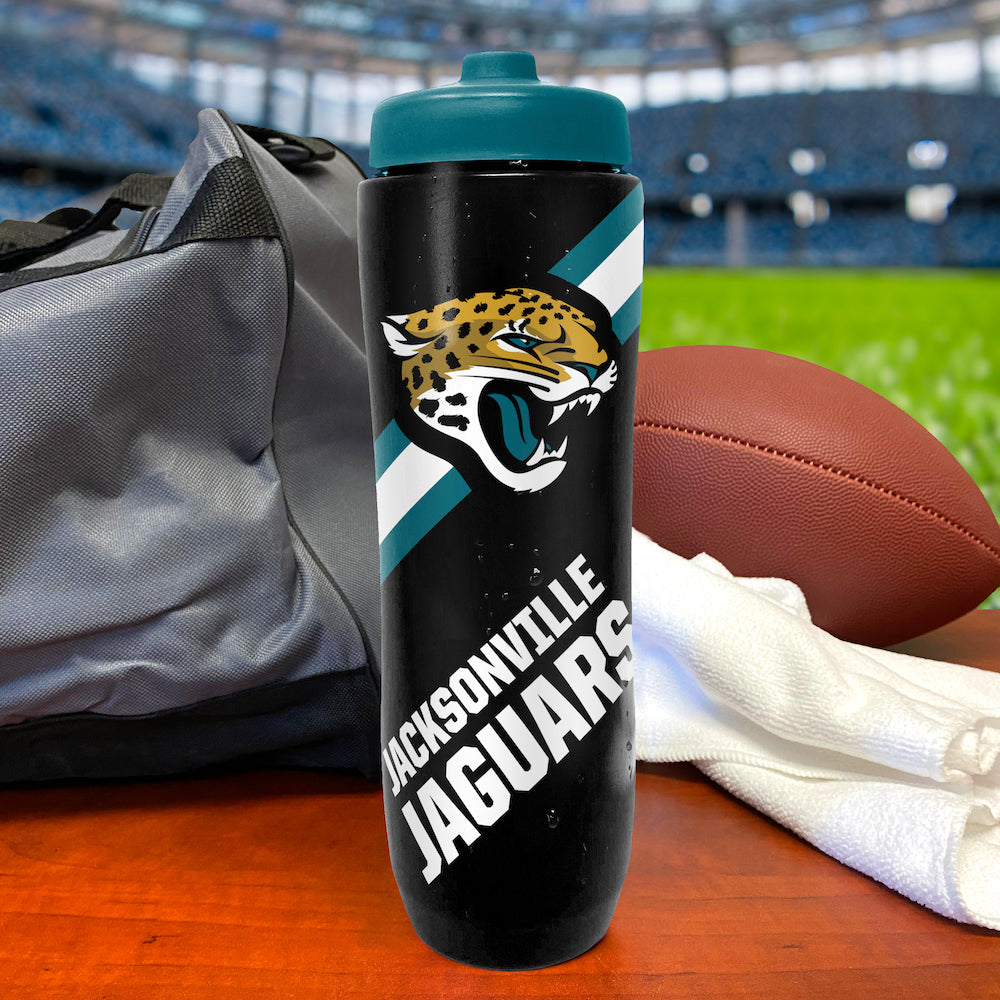 Jacksonville Jaguars Squeezy Water Bottle