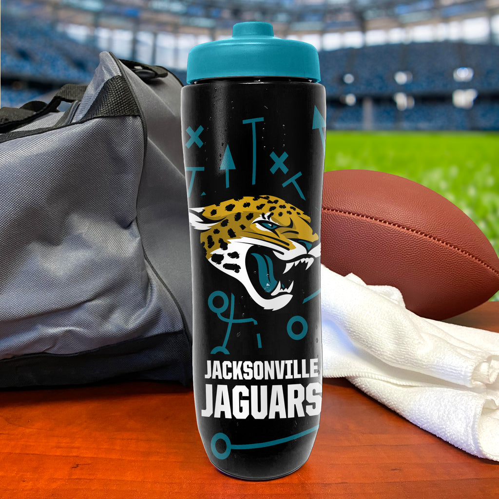 Jacksonville Jaguars Squeezy Water Bottle