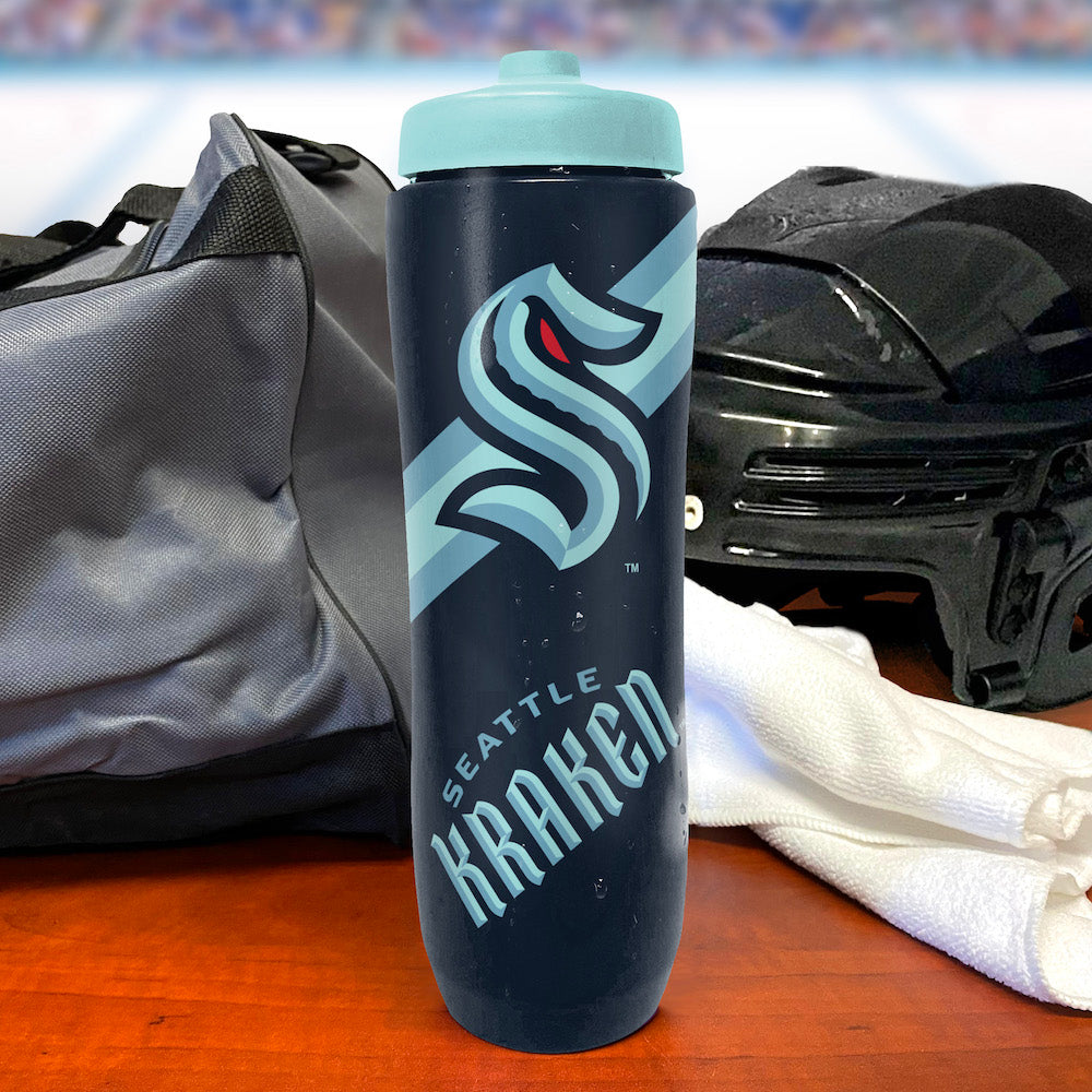 Seattle Kraken Squeezy Water Bottle
