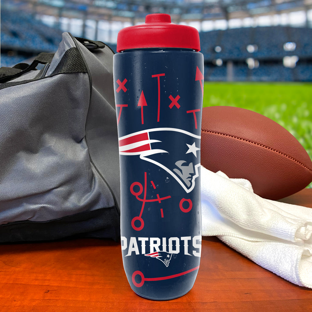 New England Patriots Squeezy Water Bottle
