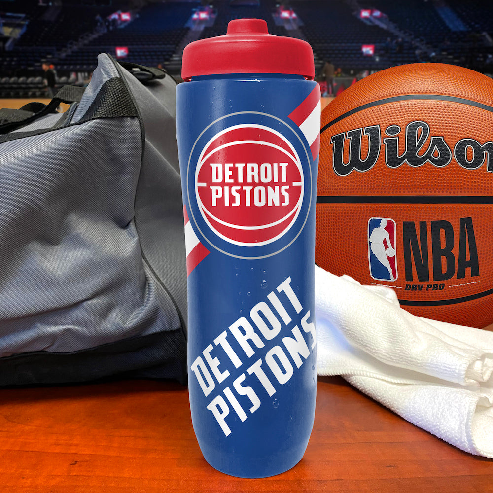 Detroit Pistons Squeezy Water Bottle
