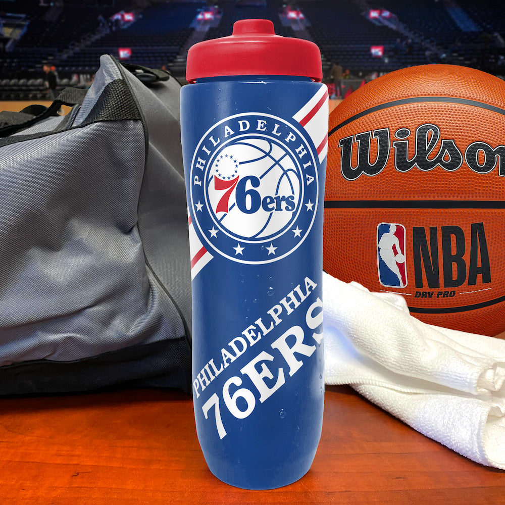 Philadelphia 76ers Squeezy Water Bottle