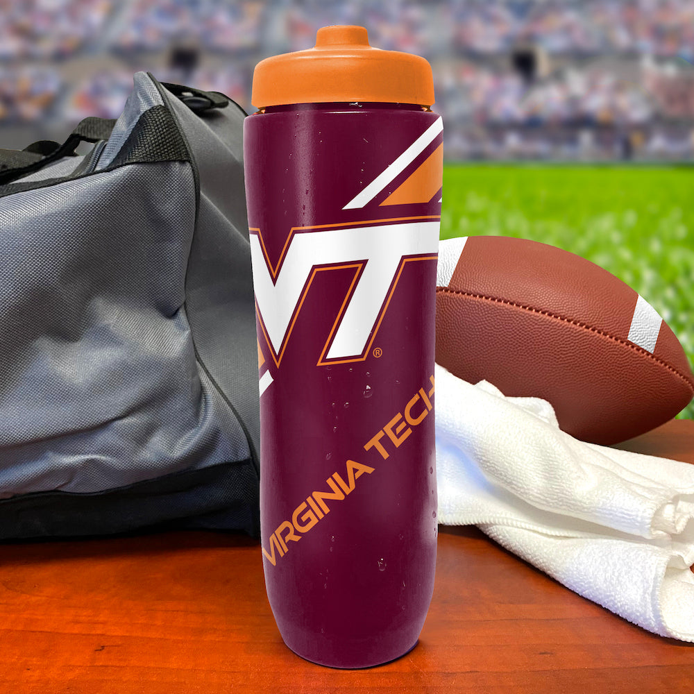 Virginia Tech Squeezy Water Bottle
