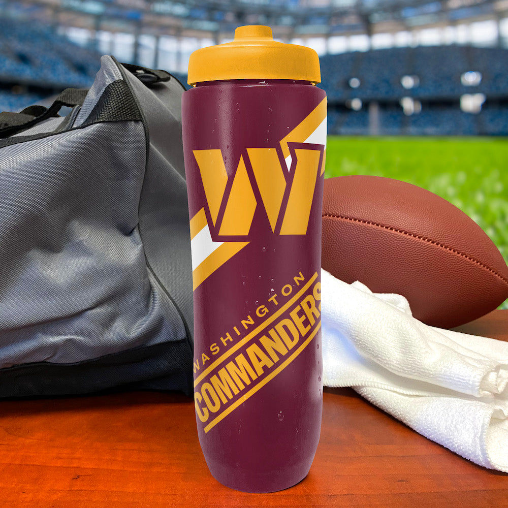 Washington Commanders Squeezy Water Bottle