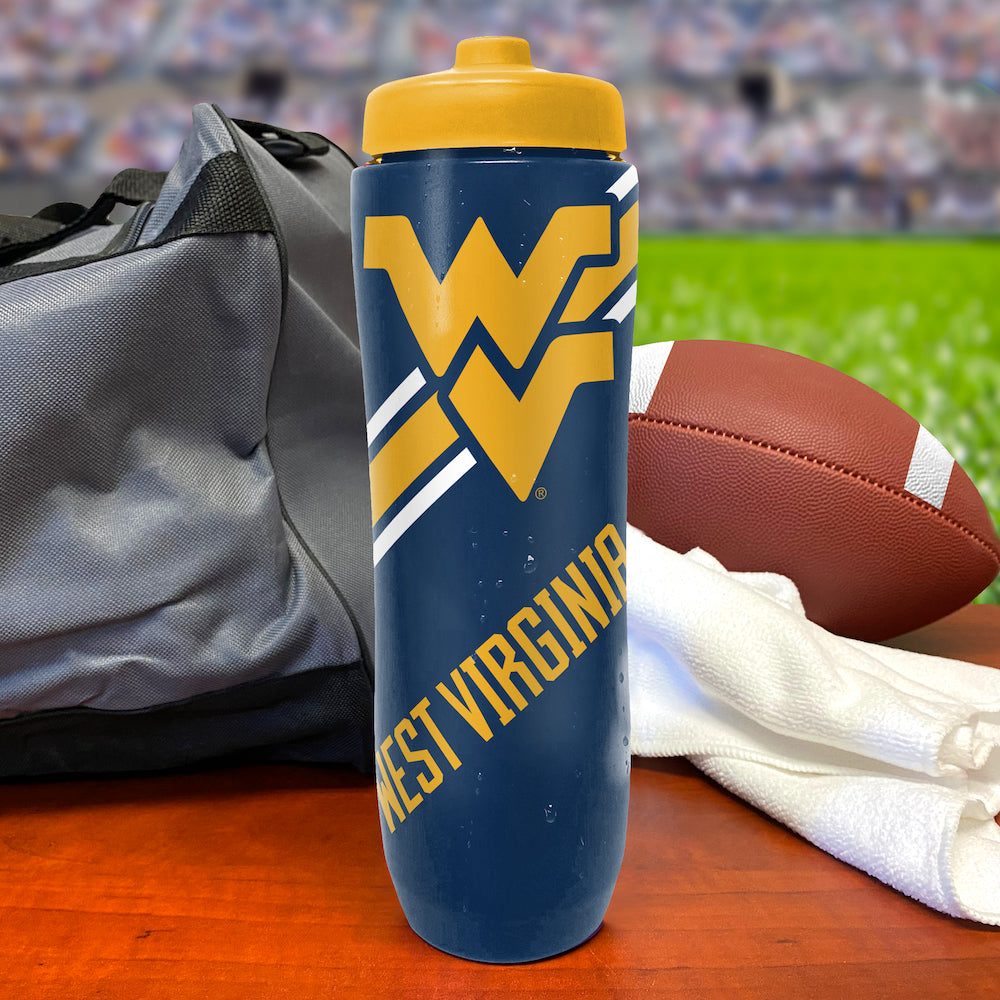 West Virginia Squeezy Water Bottle