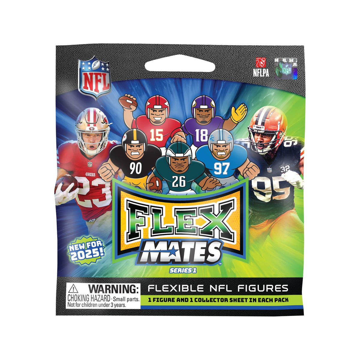 NFL FlexMates Display 2025 32ct