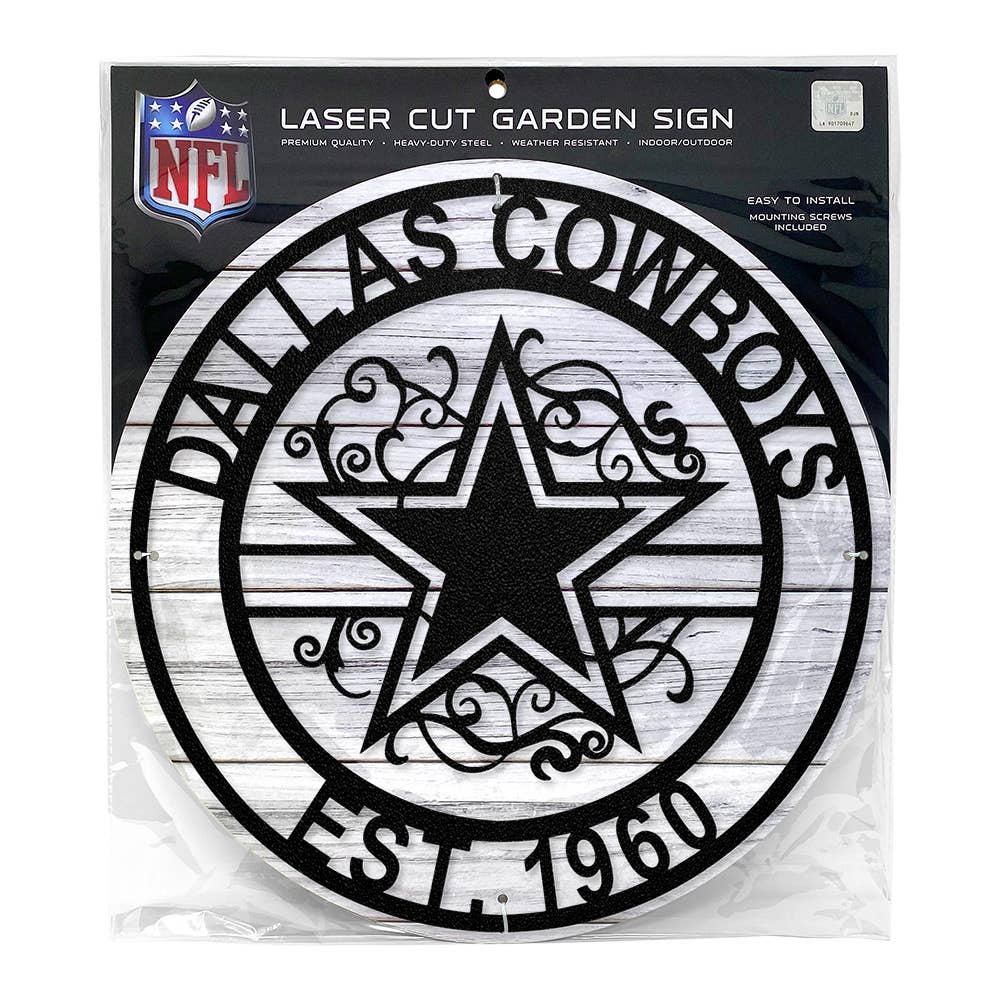 Dallas Cowboys Laser Cut Metal Sign