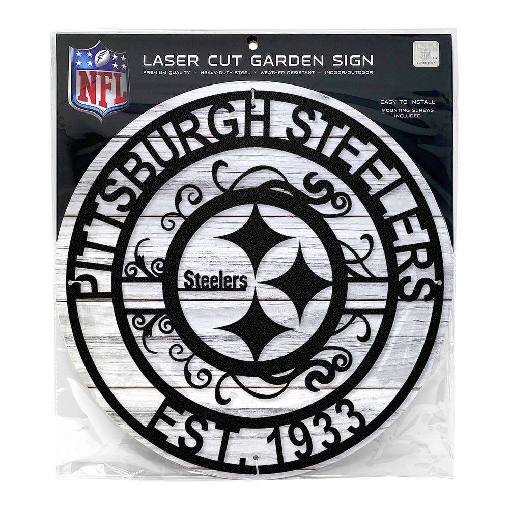 Pittsburgh Steelers Laser Cut Metal Sign