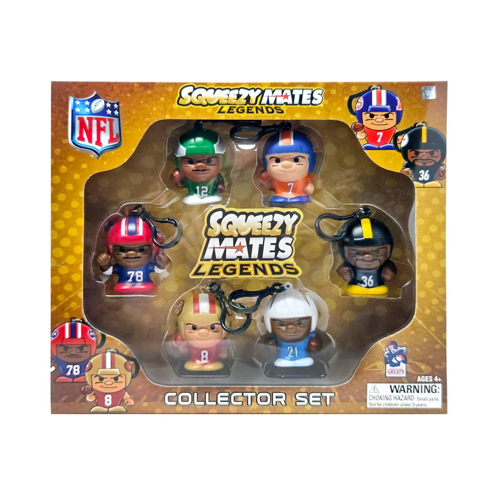 NFL SqueezyMates Legends Gravity Feed Display 2026